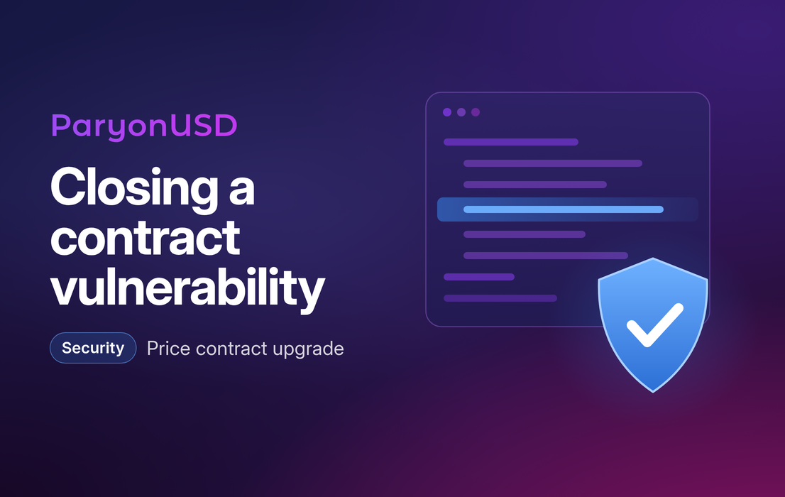 Closing a Contract Vulnerability